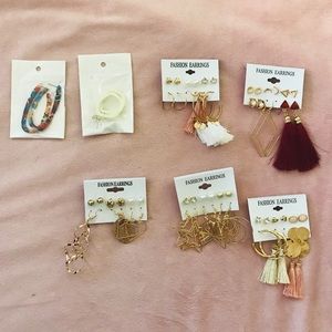 32 earrings!! Beautiful new earrings